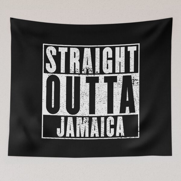 Item preview, Straight Outta Jamaica designed and sold by RandomStuffShop.