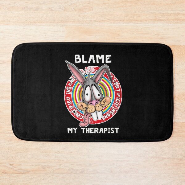 Item preview, Funny Blame My Therapist designed and sold by Status71.