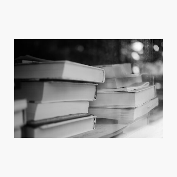 Booked Erudition Photographic Print