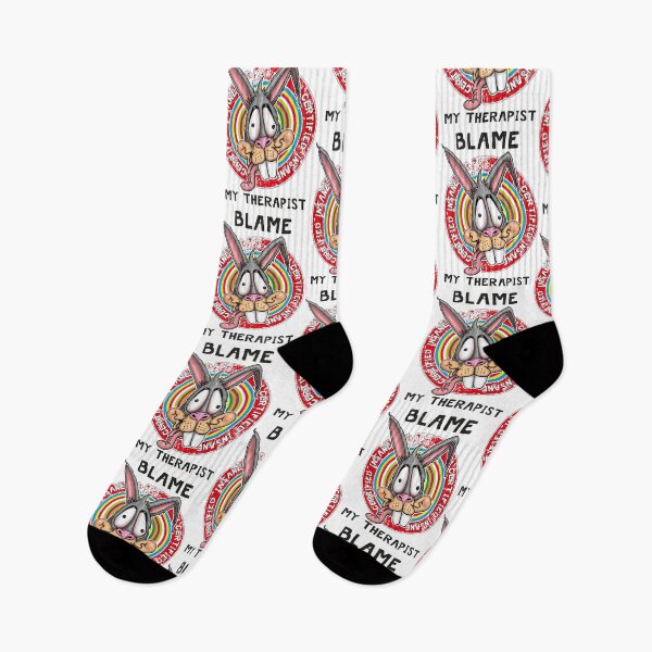 Item preview, Funny Blame My Therapist designed and sold by Status71.