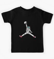 Slam Dunk In Space Kids Tee