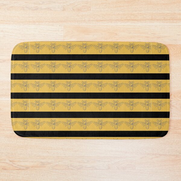 Item preview, Honey Bees all in a line pattern designed and sold by Art by Marilynn Methven.