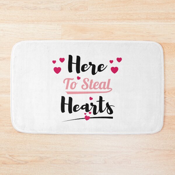Artikelvorschau, Hier, um Herzen zu stehlen, Mädchen Valentine T-Shirt entworfen und verkauft von TheBest94.