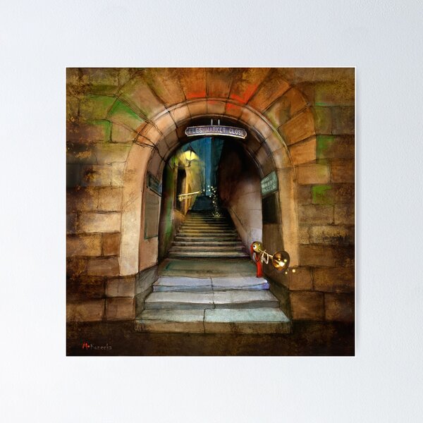 Item preview, 'The Way to The Castle' designed and sold by Matylda Konecka Illustrations.
