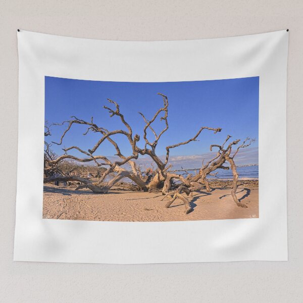 Item preview, Driftwood Beach Isla Jekyll Georgia designed and sold by LisaWootenPhoto.