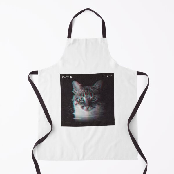 Item preview, Glitch VHS Cat designed and sold by AlanDellSaint.