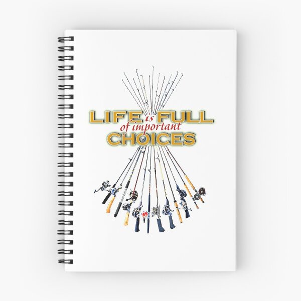 Item preview, Life is Full of Important Choices - Fishing Poles designed and sold by Stencilize.