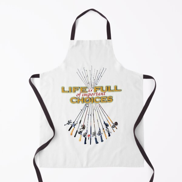 Item preview, Life is Full of Important Choices - Fishing Poles designed and sold by Stencilize.