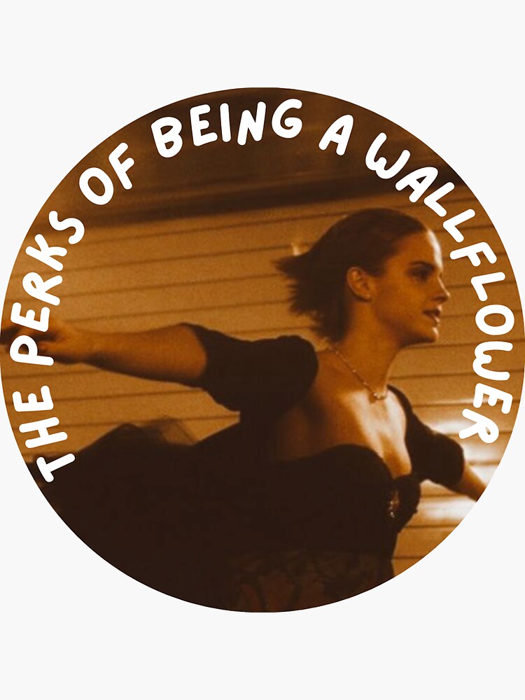 "The Perks of Being a Wallflower" Sticker for Sale by sluggishsloth