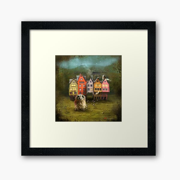 Item preview, 'Owl The Battering Ram' designed and sold by Matylda Konecka Illustrations.