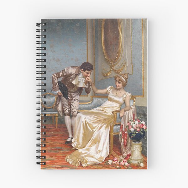 Item preview, The Suitor (19th century) - Vittorio Reggianini designed and sold by SALON DES ARTS.