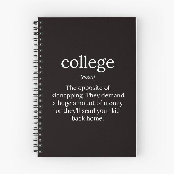 Item preview, Funny Definition: College designed and sold by T-ShirtGuy.