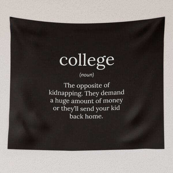 Item preview, Funny Definition: College designed and sold by T-ShirtGuy.