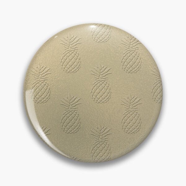 Item preview, Gold 3D Pineapple Pattern designed and sold by Diana377.