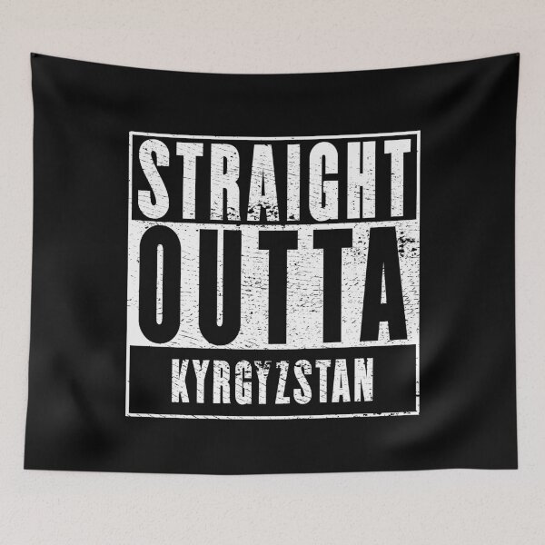 Item preview, Straight Outta Kyrgyzstan designed and sold by RandomStuffShop.