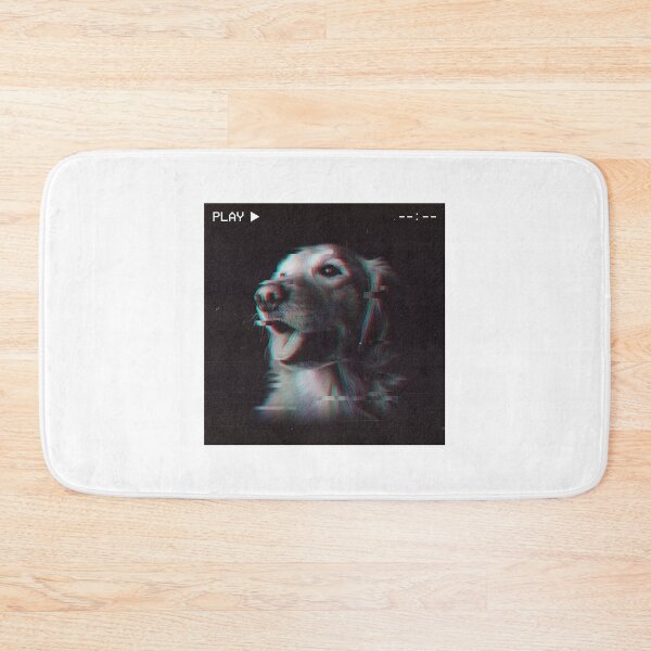 Item preview, Glitch VHS Dog designed and sold by AlanDellSaint.