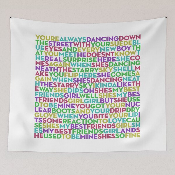 Item preview, My Best Friend's Girl - The Cars (lyrics) v.1 designed and sold by x1brett.