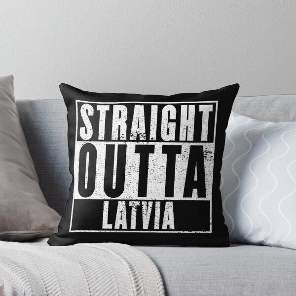 Item preview, Straight Outta Latvia designed and sold by RandomStuffShop.