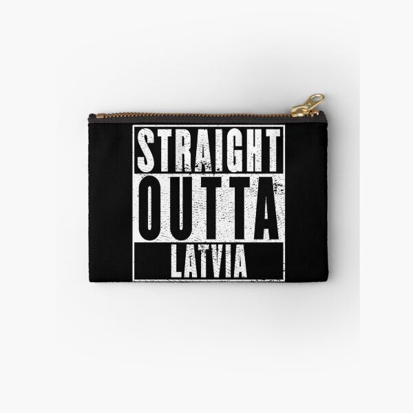 Item preview, Straight Outta Latvia designed and sold by RandomStuffShop.