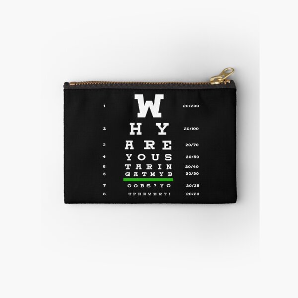 Item preview, Why are you staring- Eye Chart designed and sold by PiperDownTees.