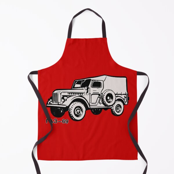 Item preview, GAZ 69 Soviet Offroad Extraordinaire! (on red) designed and sold by Groenendijk.