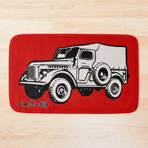 Item preview, GAZ 69  Soviet Offroad Extraordinaire! (on red) designed and sold by Groenendijk.