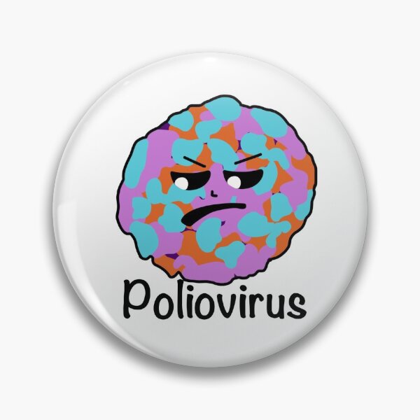 Item preview, Poliovirus designed and sold by The Curious Med Student.