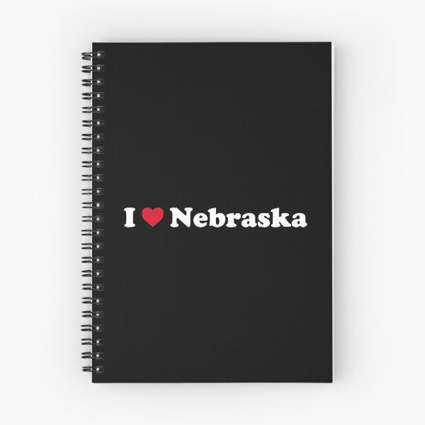 Item preview, I ❤️ Nebraska designed and sold by Novel Gifts.