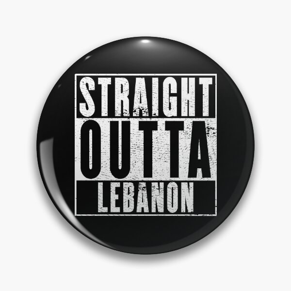 Item preview, Straight Outta Lebanon designed and sold by RandomStuffShop.