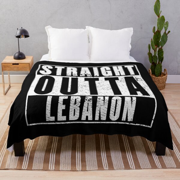 Item preview, Straight Outta Lebanon designed and sold by RandomStuffShop.