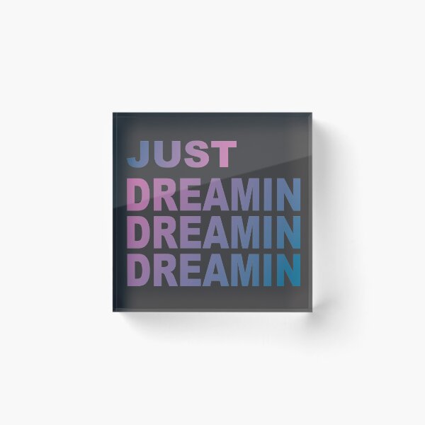Item preview, Just  Dreamin - cool colourful text. designed and sold by TJays.