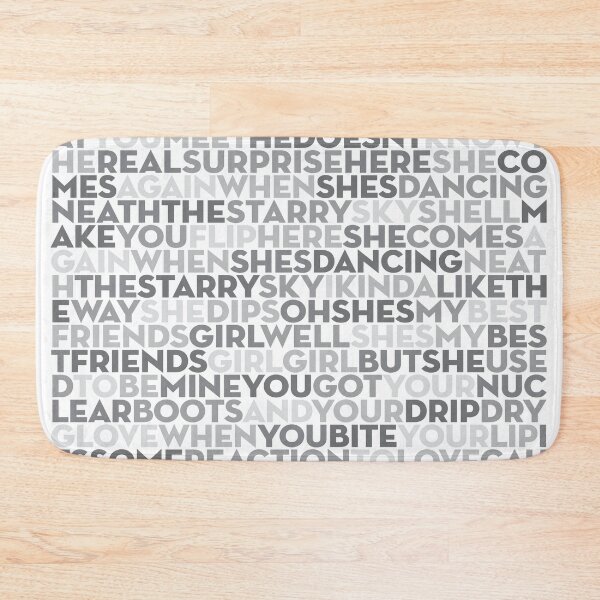 Item preview, My Best Friend's Girl - The Cars (lyrics) v.2 designed and sold by x1brett.