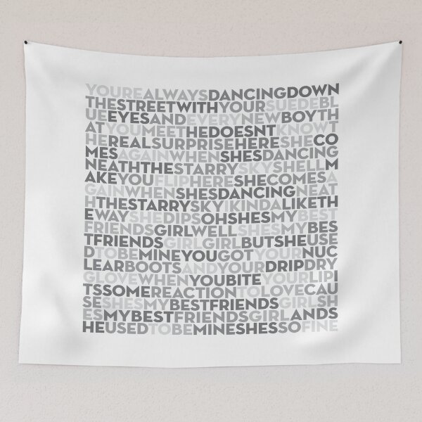 Item preview, My Best Friend's Girl - The Cars (lyrics) v.2 designed and sold by x1brett.