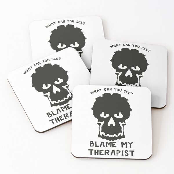 Item preview, Funny Blame My Therapist designed and sold by Status71.