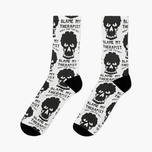 Item preview, Funny Blame My Therapist designed and sold by Status71.