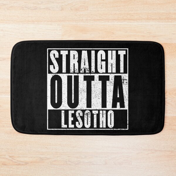 Item preview, Straight Outta Lesotho designed and sold by RandomStuffShop.