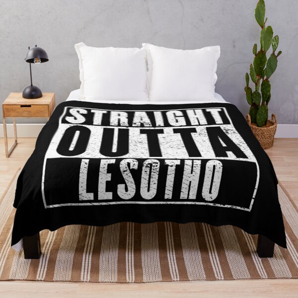 Item preview, Straight Outta Lesotho designed and sold by RandomStuffShop.