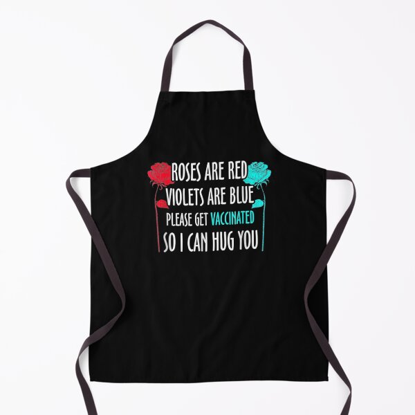 Item preview, Roses Red Violets Blue Vaccinated Please Get Vaccinated designed and sold by melisenda.
