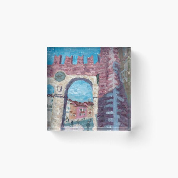 Item preview, Verona Clock Gate designed and sold by Kazoo4You.