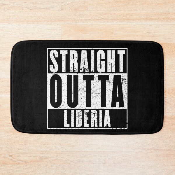 Item preview, Straight Outta Liberia designed and sold by RandomStuffShop.