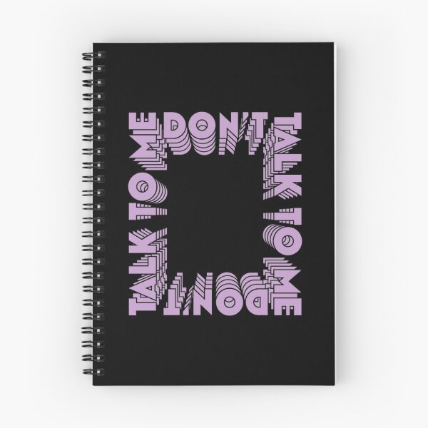 Item preview, don't talk to me designed and sold by apt907designs.