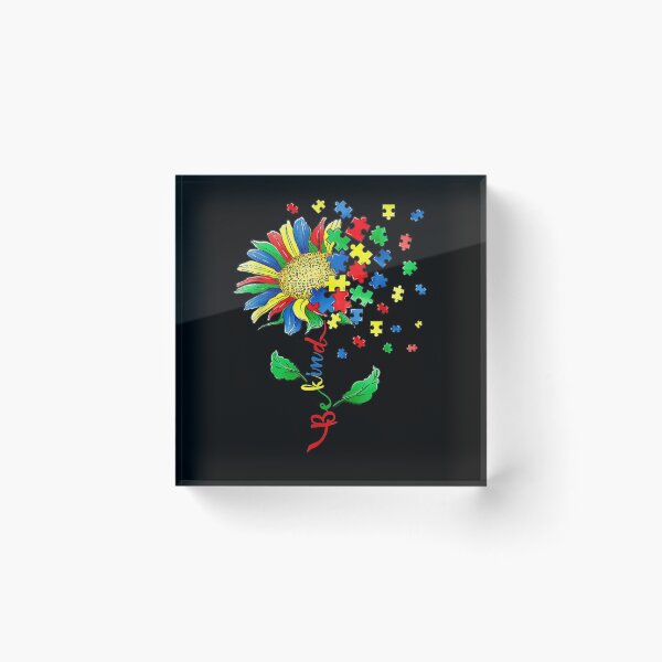 Item preview, In A World Where You Can Be Anything Be Kind Autism Flowers  designed and sold by melisenda.