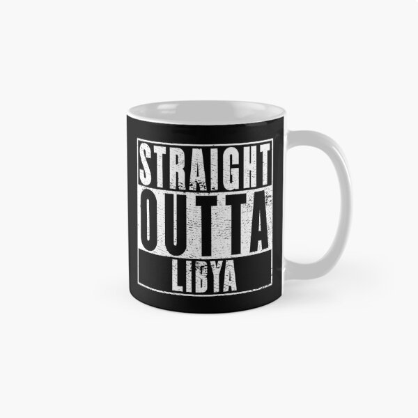 Item preview, Straight Outta Libya designed and sold by RandomStuffShop.