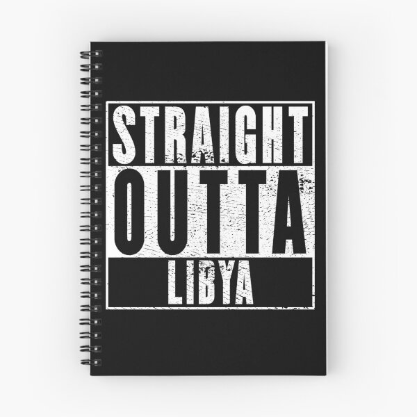Item preview, Straight Outta Libya designed and sold by RandomStuffShop.