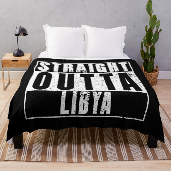 Item preview, Straight Outta Libya designed and sold by RandomStuffShop.