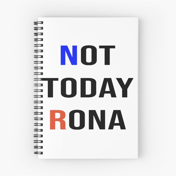 Item preview, Not today rona, Funny protective Mask, social distancing, face mask Mask designed and sold by Live  Today.