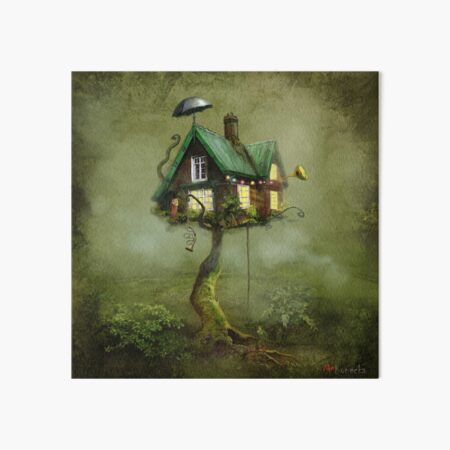 Item preview, 'Gingerbread Tree' designed and sold by Matylda Konecka Illustrations.