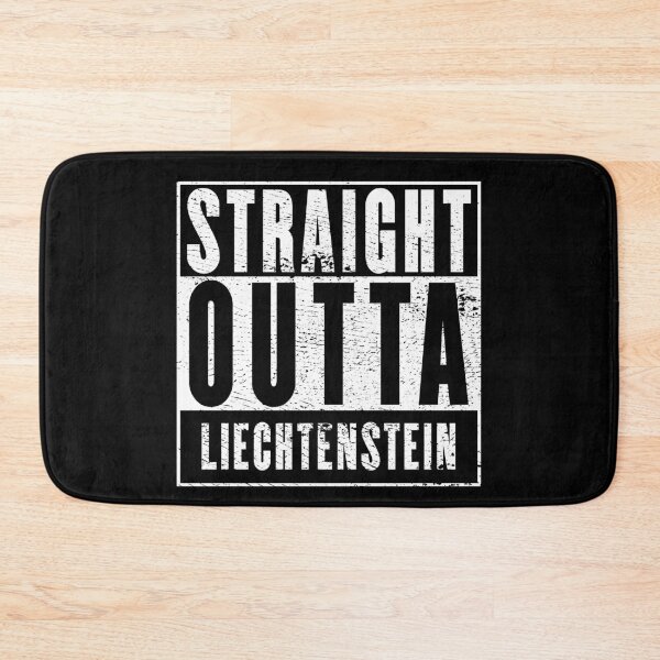 Item preview, Straight Outta Liechtenstein designed and sold by RandomStuffShop.