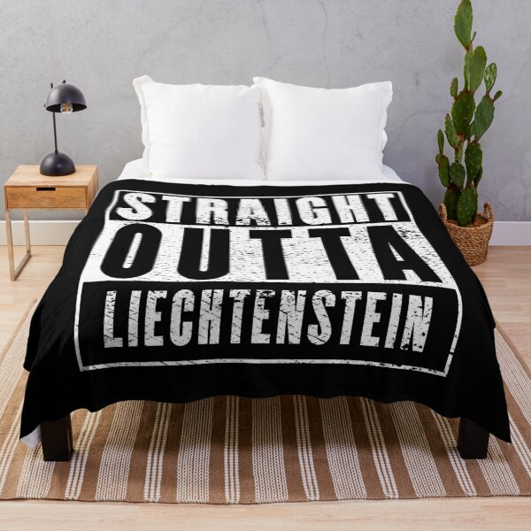 Item preview, Straight Outta Liechtenstein designed and sold by RandomStuffShop.