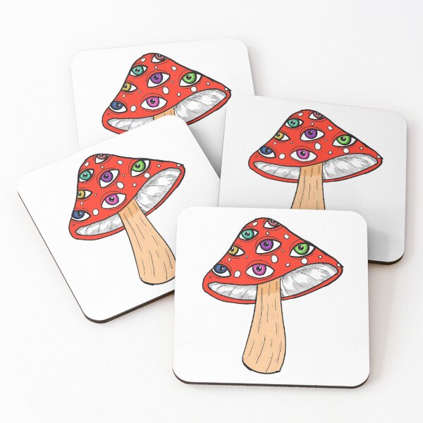 Item preview, Trippy Eye Mushroom designed and sold by mushy-ribs.